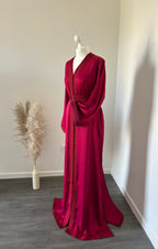 Caftan SILK bordeaux